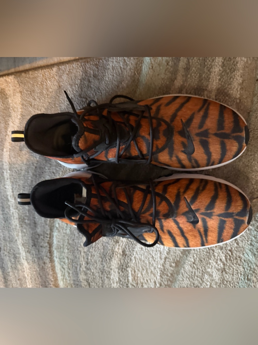 Nike air presto react size 13 men’s tiger print